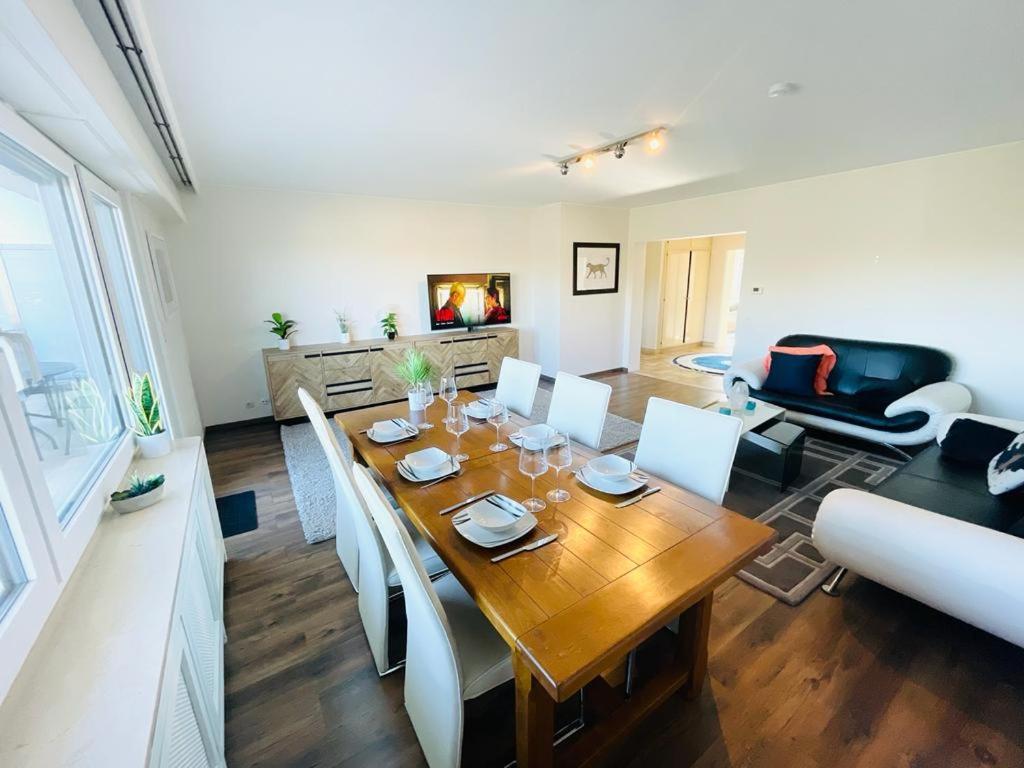 Big Penthouse 2 Bedrooms In Center With Parking And Largeterrace-41 Lucembursko Exteriér fotografie